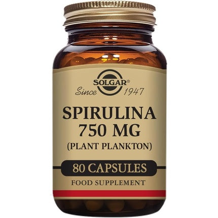 Tablete spirulină, Solgar, 750mg