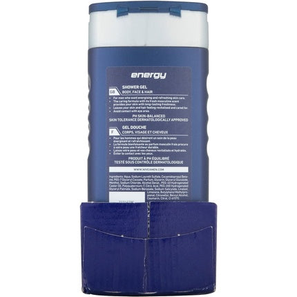 Gel de dus, Nivea, Energy, 250ml