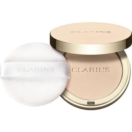 Fond de ten compact, Clarins, Ever Matte, crem deschis