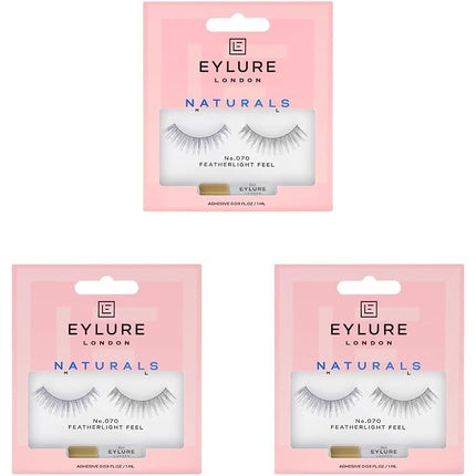 Gene false, Eylure, Naturals No. 070, set 2 bucati