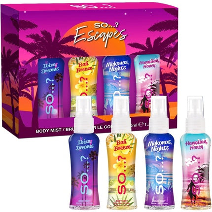 Set parfumuri, So…, Escapes, multicolor