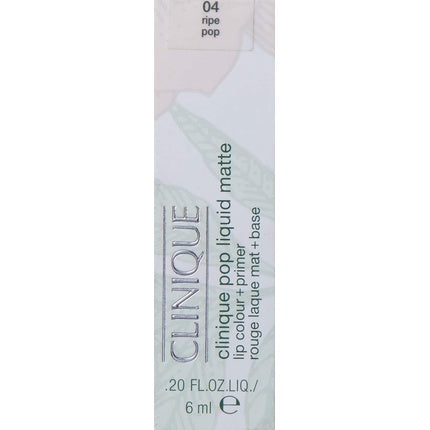 Ruj lichid Clinique Pop Liquid Matte, 04 Rice