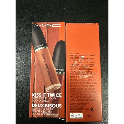 Ruj lichid, Mac, Kiss It Twice, portocaliu