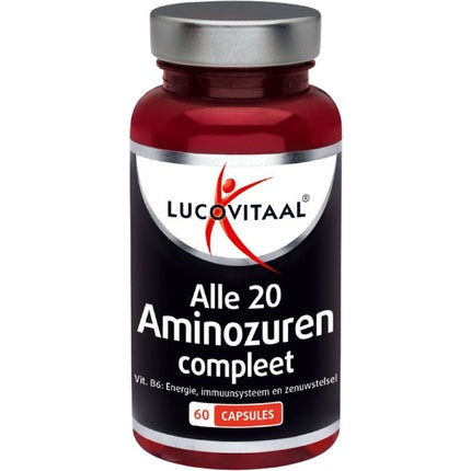 Supliment, Lucovitaal, Aminoacizi Compleți + Vitamina B6, 60 Capsule