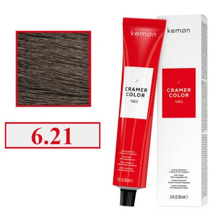 Vopsea de păr, Kemon, Paint Cramer Color 6.21, 100ml