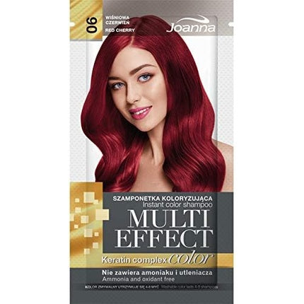 Vopsea de păr, Joanna Multi Effect, Cherry Red