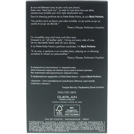 Eau De Toilette Guerlain Black Perfecto, negru, 100ml