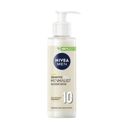 Cremă bărbierit Nivea Men Sensitive Pro Minimalist 200ml alb