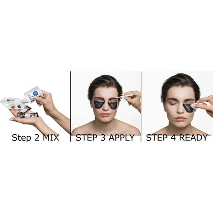 Vopsea pentru gene si sprancene, RefectoCil, Pure Black, 15 ml