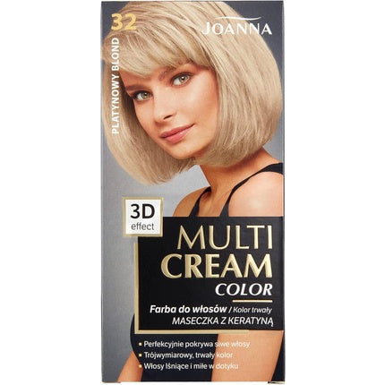 Vopsea păr, Joanna, Multi Cream, blond platinat