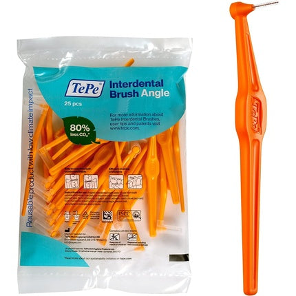 Periuțe Interdentare Tepe, Orange, 25 buc