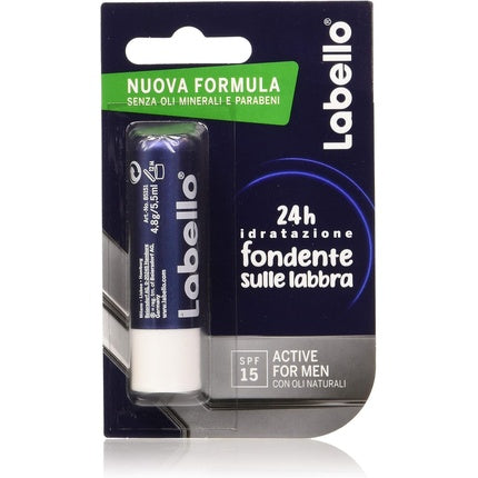 Balsam de buze, Labello, Active for Men, SPF 15