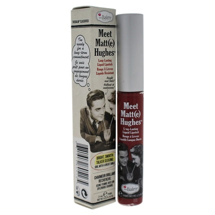 Gloss de buze TheBalm Meet Matte Hughes Charming, roșu