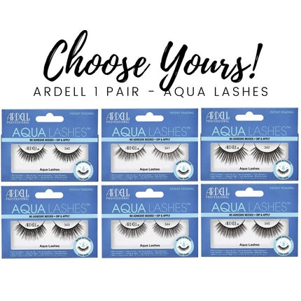 Gene False Ardell Aqua Lashes, 1 Pereche, Diverse Stiluri