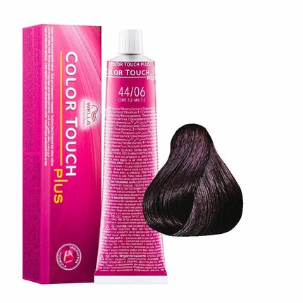 Vopsea de par, Wella, Colour Touch Plus, cenusiu mat