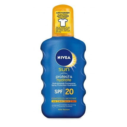 Spray solar, Nivea Protect & Hydrate, SPF 20, 200ml