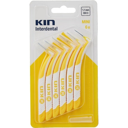 Scobitori interdentare, Kin, Mini, 1.1mm, negru