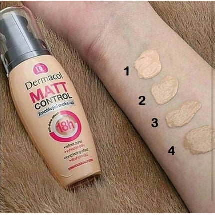 Fond de ten Dermacol Matt Control No.4, 25g