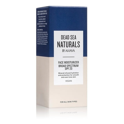 Cremă zi, Ahava, Dead Sea Naturals, SPF 20, 50ml