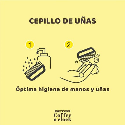 Perie unghii, Beter, Coffee O'clock, plastic reciclat