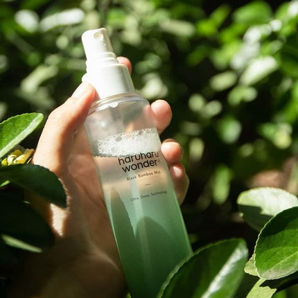 Spray fixare machiaj, Haruharu, Bamboo Mist, 150ml, verde