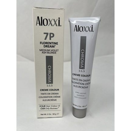 Vopsea de păr Aloxxi, Chroma, Florentine Dream, blond cenușiu violet