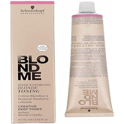 Vopsea de păr, Schwarzkopf Blondme Toning, Intense Nougat, 60ml