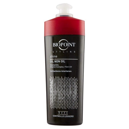 Ulei Styling, Biopoint, Shine, negru/roșu, 200ml