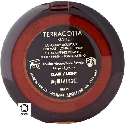 Pudră Sculptantă, Guerlain, Terracotta Matte, Light 10g