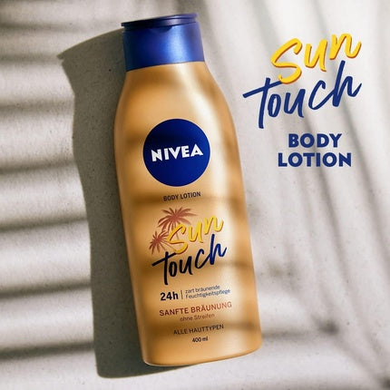Loțiune corp, Nivea, Sun Touch, bronzare blândă, 400 ml