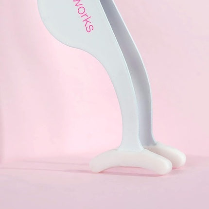 Aplicator gene Brushworks, alb, plastic