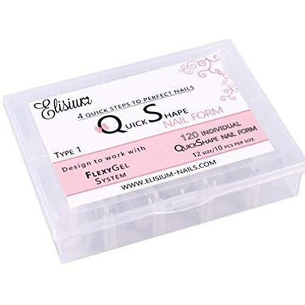 Sablon unghii, Elisium, Quick Shape, transparent