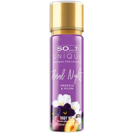 Body Mist So…, Unique, Floral Night, mov