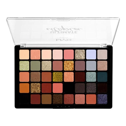 Paletă farduri de pleoape, NYX Professional Makeup, Ultimate Utopia, 40 nuanțe