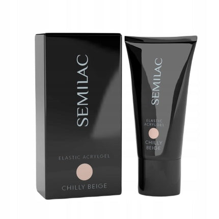 Gel Acrilic Semilac, Chilly Beige, 30g