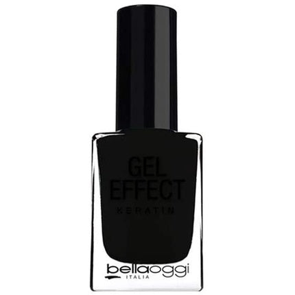 Oja de unghii, Bellaoggi Gel Effect Keratin, Black To Gold, 50g
