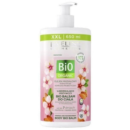 Loțiune corp, Eveline, Bio Organic, ulei de migdale, 650ml