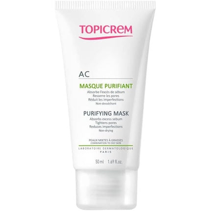 Masca purificatoare, Topicrem, AC, 50 ml