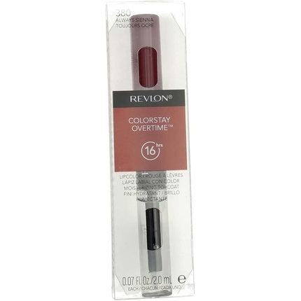 Ruj Revlon Colorstay Overtime, Always Sienna, roșu