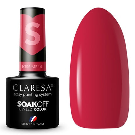 Lac de unghii UV, Claresa Kiss Me!, 5ml