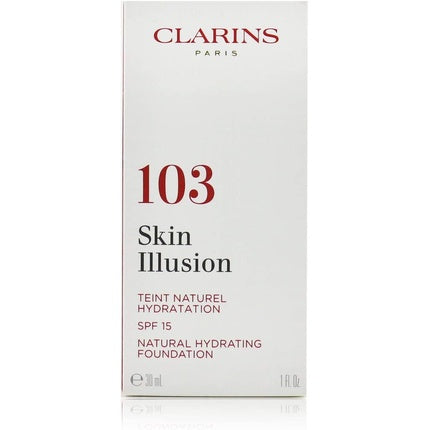 Fond de ten, Clarins, Skin Illusion, Ivory 30ml