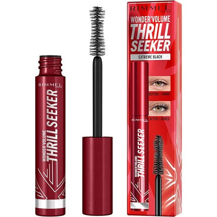 Mascara Rimmel Thrill Seeker, Negru Extrem