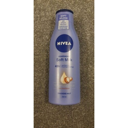 Lotiune Corp, Nivea, Soft Milk, 250ml, albastru