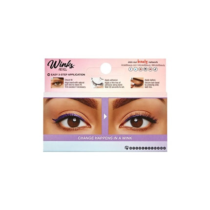 Gene False Ardell Bossy Negru 10mm