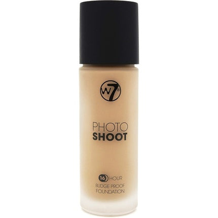 Fond de ten, W7, Photo Shoot, bej deschis, 28ml