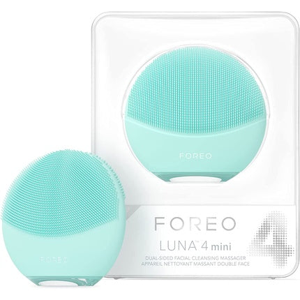 Perie curățare facială, Foreo, Luna 4 Mini, albastru arctic