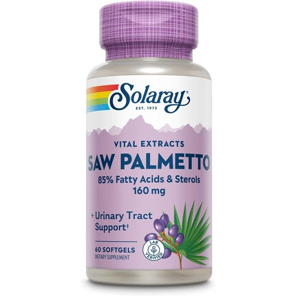 Extract Saw Palmetto, Solaray, 60 capsule, mov