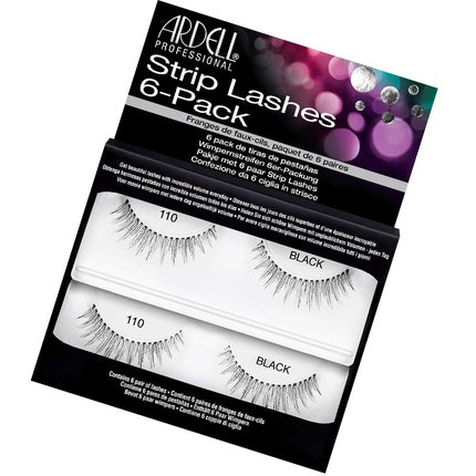 Gene false, Ardell, Natural 110, set 6 perechi, negru