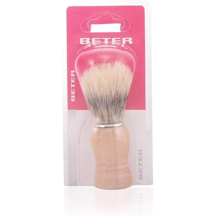 Perie de bărbierit, Beter, păr de mistreț, mâner lemn de fag
