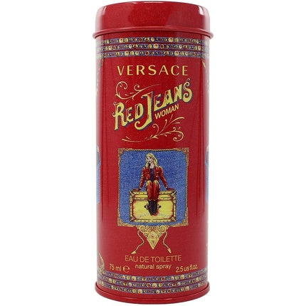 Apa de Toaleta, Versace, Red Jeans, 75ml